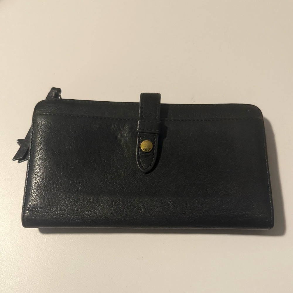 Black Leather Wallet